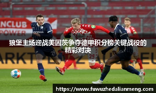 狼堡主场迎战美因茨争夺德甲积分榜关键战役的精彩对决